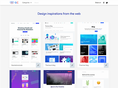 Blog Inspirations front end inspiration ui web design webflow