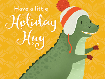 T-Rex Hugs christmas dino dinosaur holiday hugs mittens season