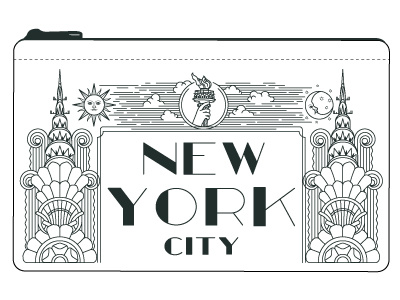 NYC Deco art deco chrysler deco new york new york city nyc