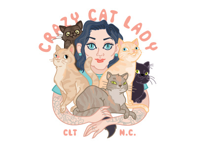 Crazy Cat Lady Logo!