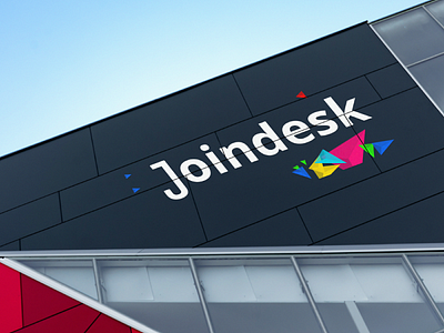 Joindesk logo branding design logo