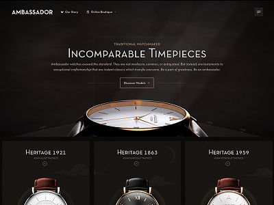 Ambassador Watches - Incomparable Timepieces