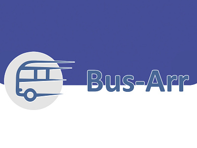 Logo Bus-Arr app design graphic design illustration logo typography