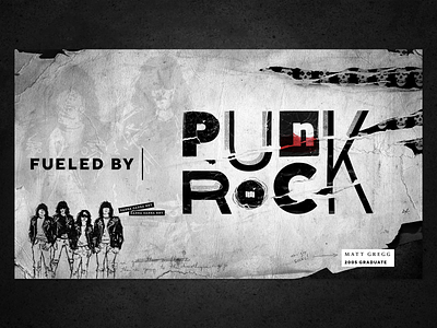 Fueled By Punk Rock black flag custom type gritty grunge grunge texture grunge textures handwriting illustration layering misfits paper pattern photoshop punk rock ramones ripped paper sketch textures typography watermark