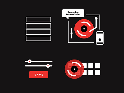 Instructional Icons animation design home page icon animation icons interaction interaction design interactions interface interface design motion design scrolling sstv ui ui ux design ux vinyl web design website websites