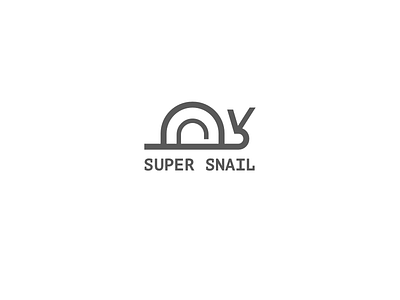 Super Snail snail、snail、logo、 super