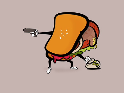 burger burger burgers illustration illustrator vegan