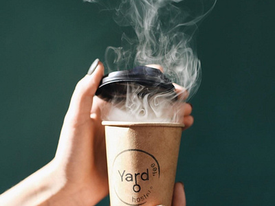 Yard Coffeshop Paper Cups Design