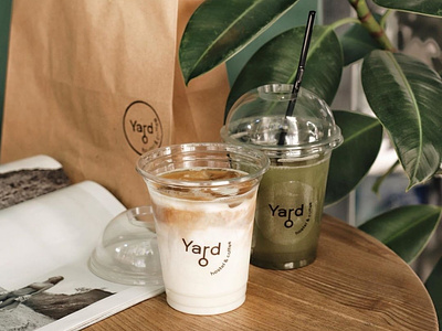 Cup Design For Yard Hostel & Coffee Shop
