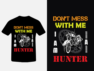 T-Shirt Design hunting