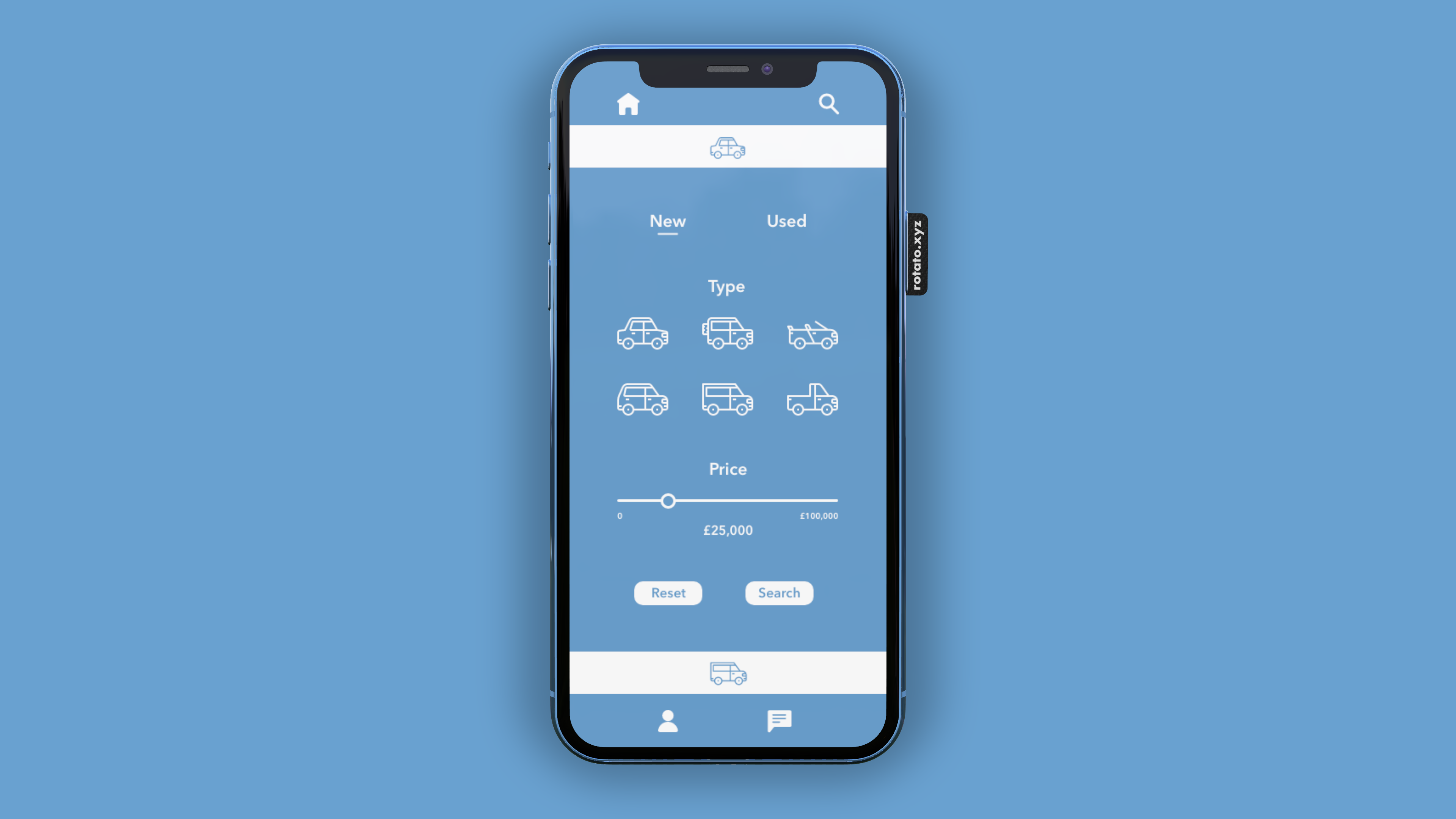 Dribbble Car buying app png By Mark Bell