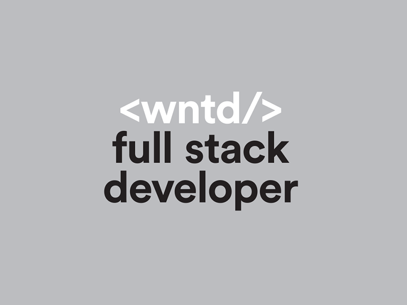 We're recruiting design developer full group hiring stack swell