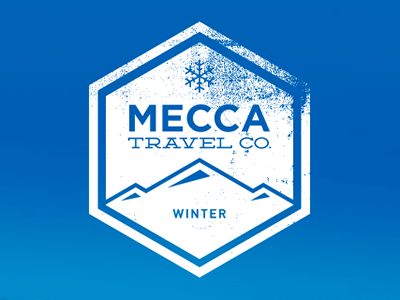 Mecca Travel - Winter badge mecca utah winter