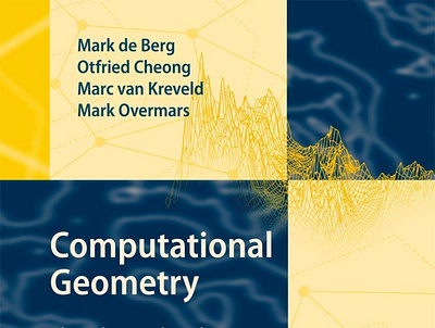 (BOOKS)-Computational Geometry: Algorithms and Applications app book books branding design download ebook illustration logo ui
