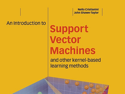 (READ)-An Introduction to Support Vector Machines and Other Kern app book books branding design download ebook illustration logo ui