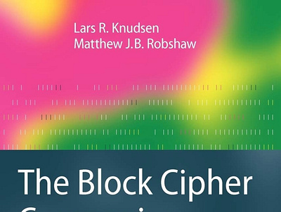 (DOWNLOAD)-The Block Cipher Companion (Information Security and app book books branding design download ebook illustration logo ui