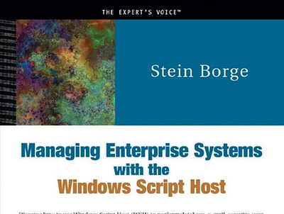 (READ)-Managing Enterprise Systems with the Windows Script Host app book books branding design download ebook illustration logo ui