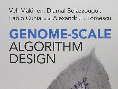 (EBOOK)-Genome-Scale Algorithm Design: Biological Sequence Analy app book books branding design download ebook graphic design illustration logo typography ui ux vector