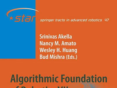 (BOOKS)-Algorithmic Foundation of Robotics VII: Selected Contrib app book books branding design download ebook illustration logo ui