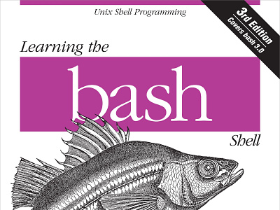 (EPUB)-Learning the bash Shell: Unix Shell Programming (In a Nut app book books branding design download ebook illustration logo ui