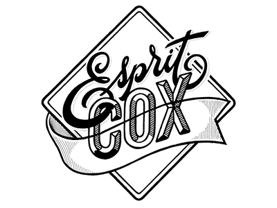 Esprit Cox animation hand writing hand written logotype logotype animation motion tyrsa