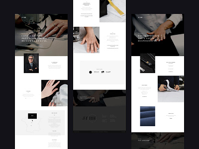 JY BH branding clean fashion flag interface logo logotype minimal minimalist navigation site ui design webdesign webgl