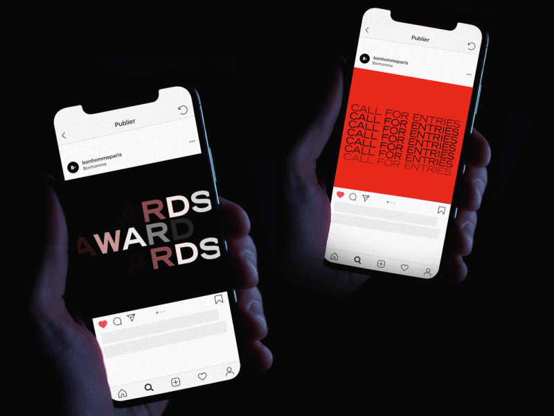 SCA award award winning awards black iphone mobile motion red ux ui website website builder