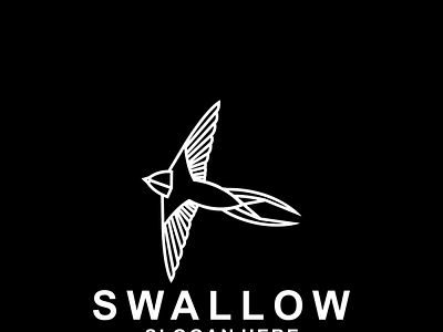 SWALLOW 3d animation app branding design drawin graphic graphic design illustration logo motion graphics swallow ui vector