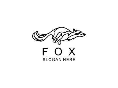 FOX LOGO 3d animal animation app brand branding design fox graphic design graphics illustration lion logo logos motion graphics tiger ui vector wolf