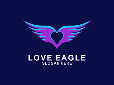 LOVE EAGLE LOGO