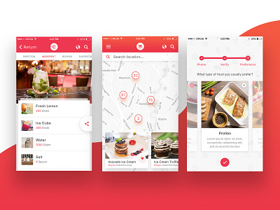 Restaurant App Concept adobe photoshop adobe xd adobexd app design design graphic design illustrator photoshop ui ui design ui ux design uiux uiuxdesign uiuxdesigner