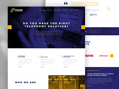Comstar Technologies infrastructure technology telephony web