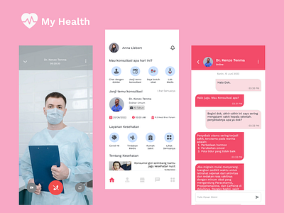 My Health - Health Care Mobile App app design figma health health care ui ui design ui ux ux