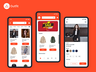 Outfit - Fashion Ecommerce Mobile App