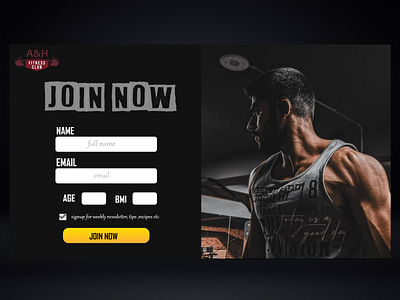 Sign Up page branding graphic design logo ui