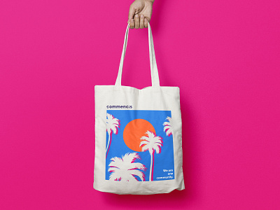 Summer is coming 🌴 #totebagdesign illustration palm summerdesign totebag totebagdesign