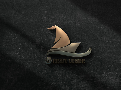Logo of Ocean web branding design graphic design illustration logo vector