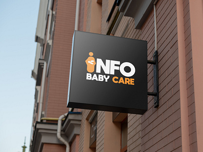Logo for baby care branding design graphic design illustration logo vector