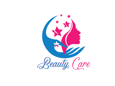 Beauty and Caring logo branding design graphic design illustration logo vector