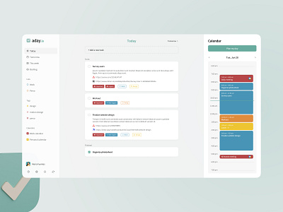 aday.io - Daily planner app