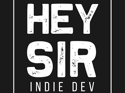 Logo Design - Hey Sir Indie Dev