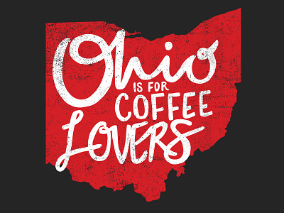 Ohio Coffee coffee design illustrator love ohio shirt
