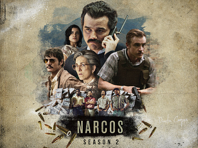 Narcos Poster design fan art narcos netflix pablo escobar photoshop poster