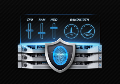 Control & Scalability dark glow illustration