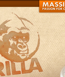 Logo & Header brown logo texture