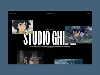 Studio Ghibli 02 animation anime figma hayao miyazaki layout miyazaki motion principle prototype studio ghibli