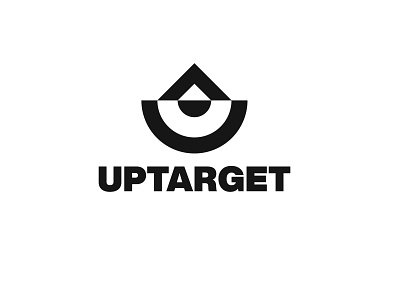 UPTARGET. Digital Marketing Agency branding graphic design logo shot target up