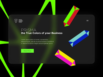 PRISMA. Homepage. UI. agency agency ui branding creative studio design agency design ui graphic design logo ui ux