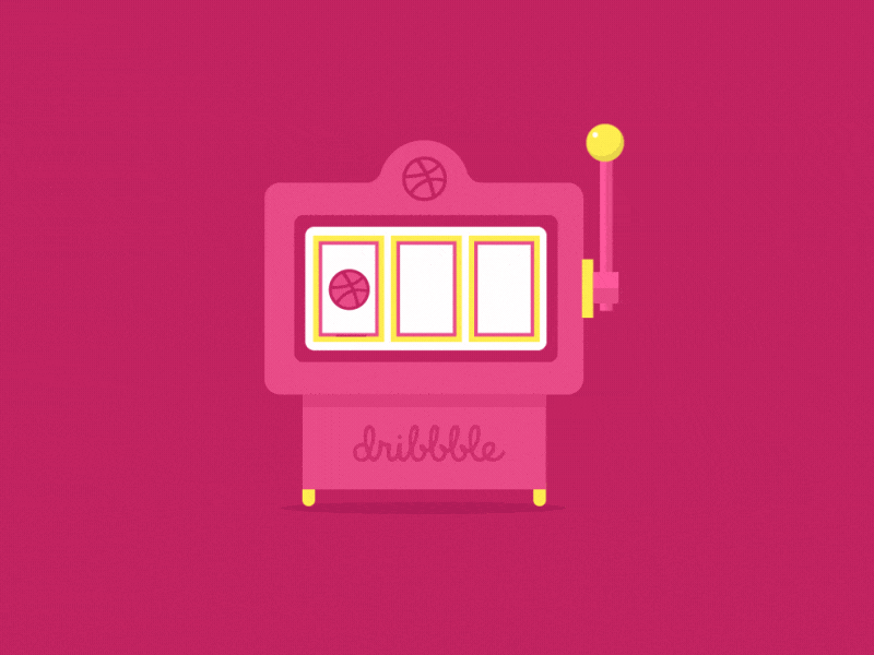 First Shot! animation dribbble first shot illustration jackpot motion graphic