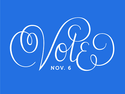 Go Vote! election illustration political script voter